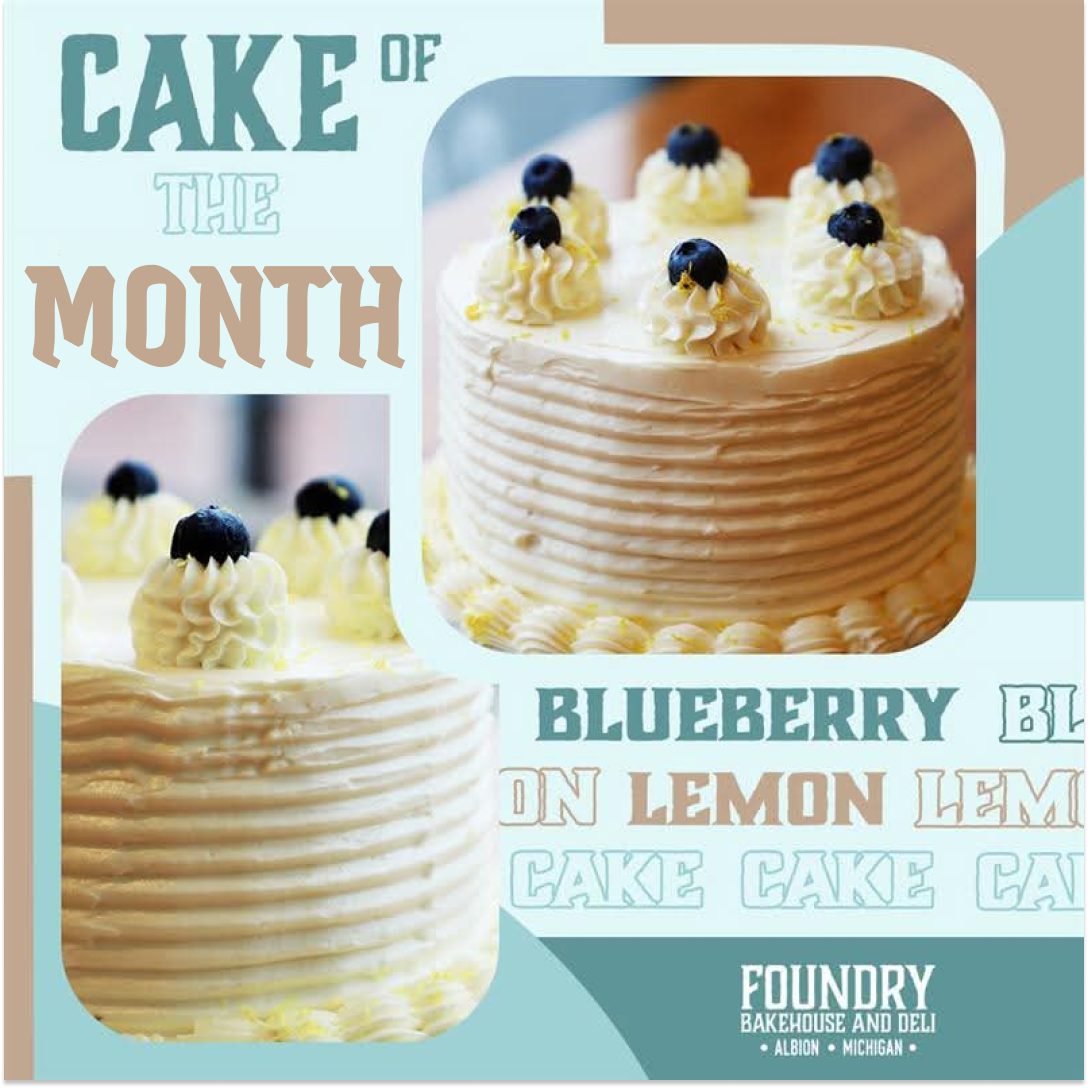 lemon blueberry cake